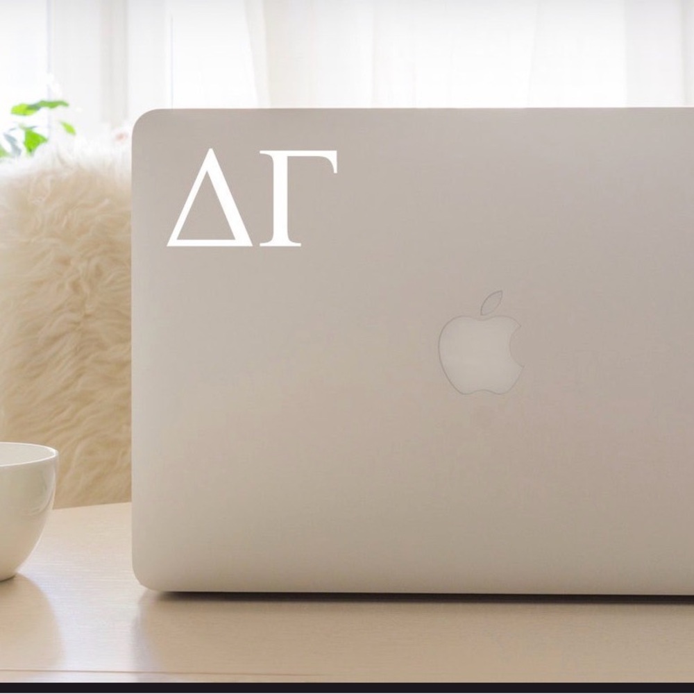 Sorority Car Decal, Laptop Sticker